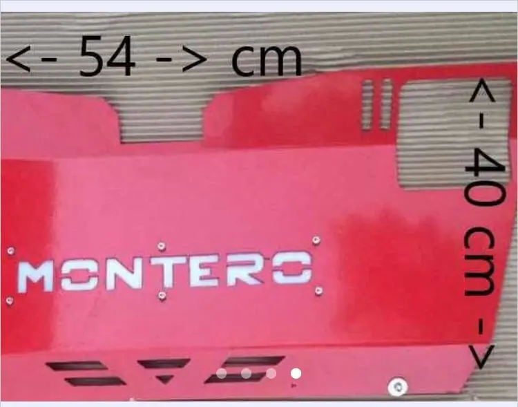 Cubre Frontal y carter Mitsubishi Montero Sport — Mitsubishi · Montero Sport · 2016–2026