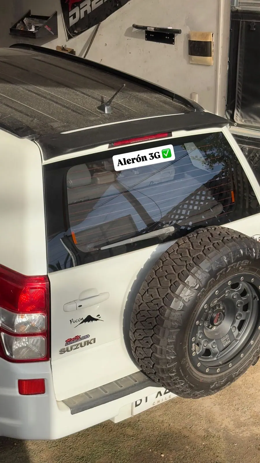 Alerón Vitara 3G — Suzuki · Vitara 3G · 2006–2015