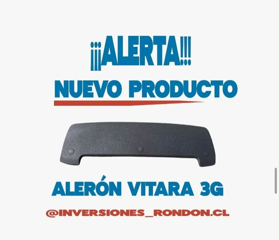 Alerón Vitara 3G