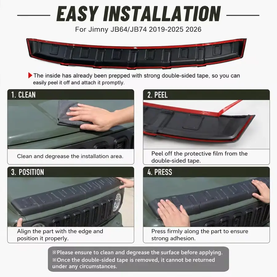 Deflector de Capot New Jimny